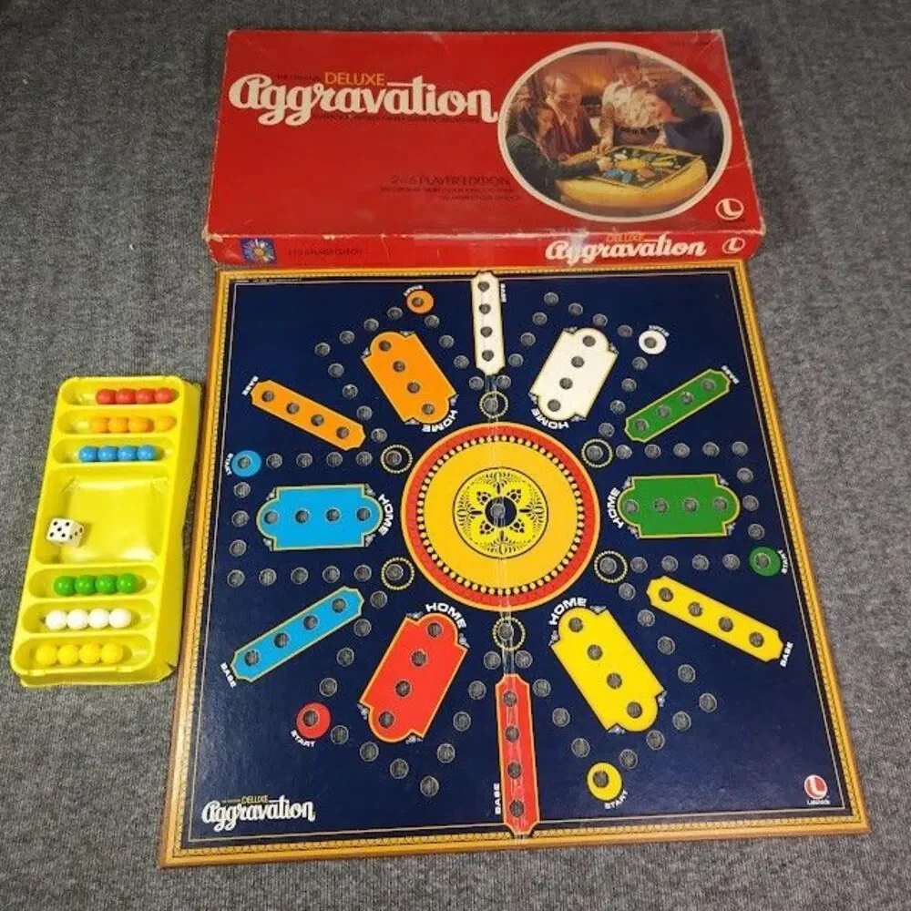 Lakeside Deluxe Aggravation Game - Complete